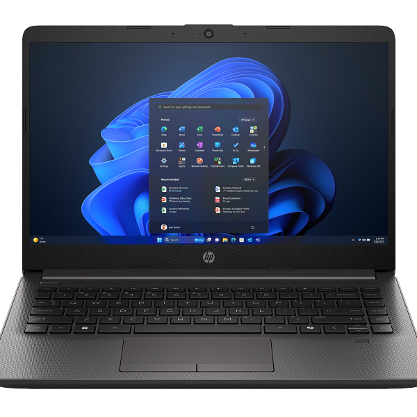 מחשב נייד HP 240R G9 Core 5-120U/16GB-DDR4/512GB-SSD/14"-FHD/FreeDos/3y-OS/Dark Ash Silver C38KQAT