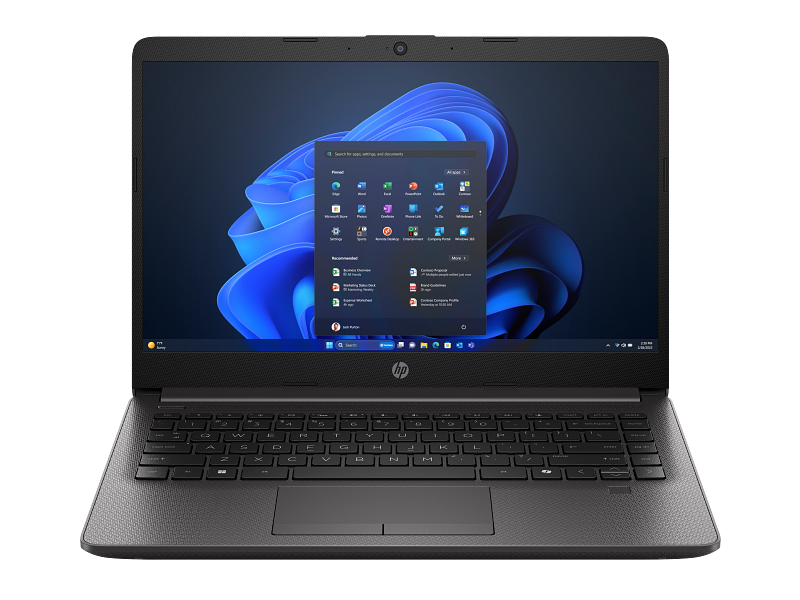 מחשב נייד HP 240R G9 Core 5-120U/16GB-DDR4/512GB-SSD/14"-FHD/FreeDos/3y-OS/Dark Ash Silver C38KQAT