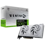 כרטיס מסך RTX 5060 Ti 8G VENTUS 2X OC WHITE PLUS 4711377340304 לבן MSI