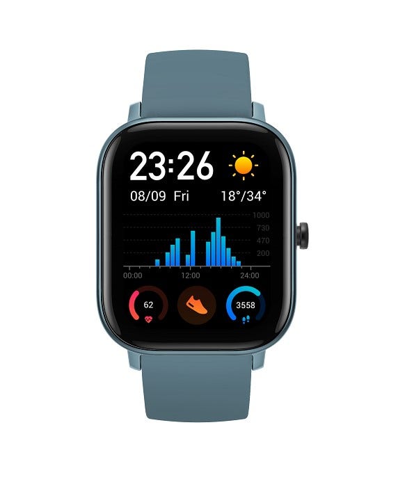 שעון חכם Amazfit דגם GTS צבע Blue