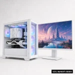 מחשב גיימינג לבן DELTA עם Intel Core i5-14400F, RTX 5060 ומסך Acer 27 אינץ