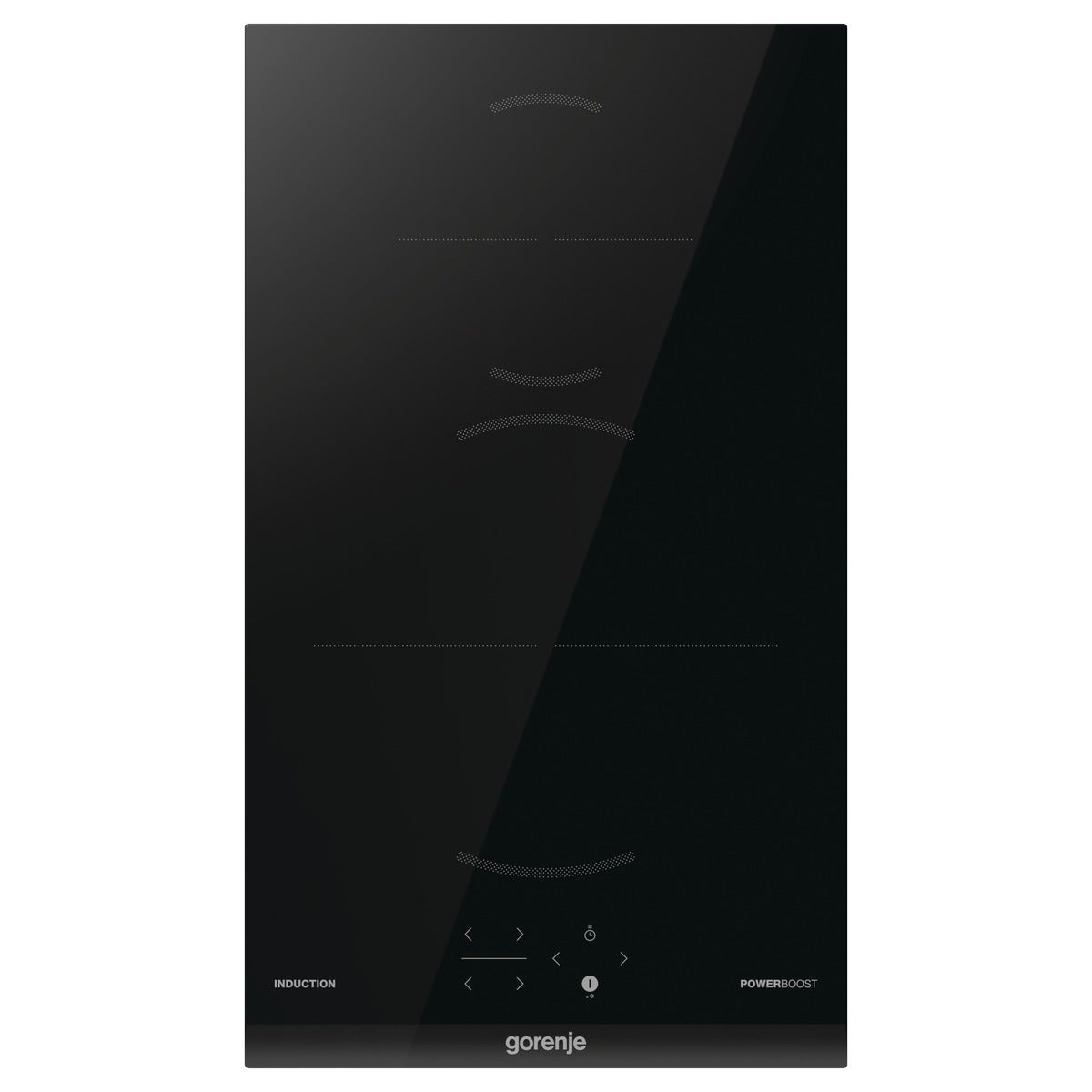 כיריים דומינו אינדוקציה gorenje בגימור שחור 30 ס"מ דגם GI3201BC