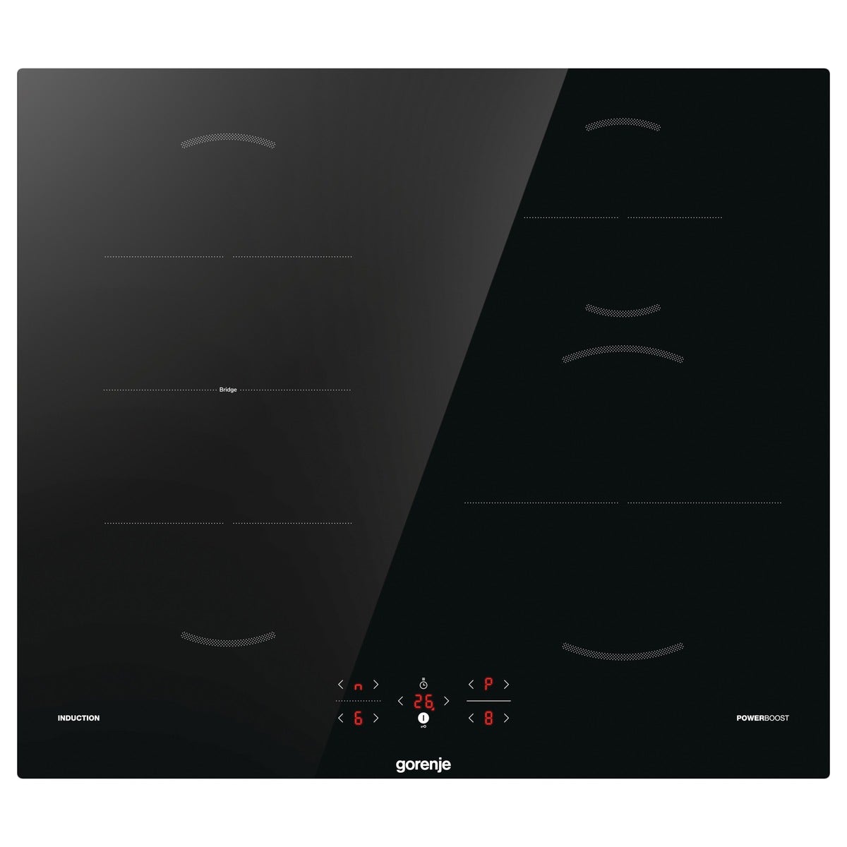 כיריים אינדוקציה gorenje בצבע שחור דגם GI621FMC