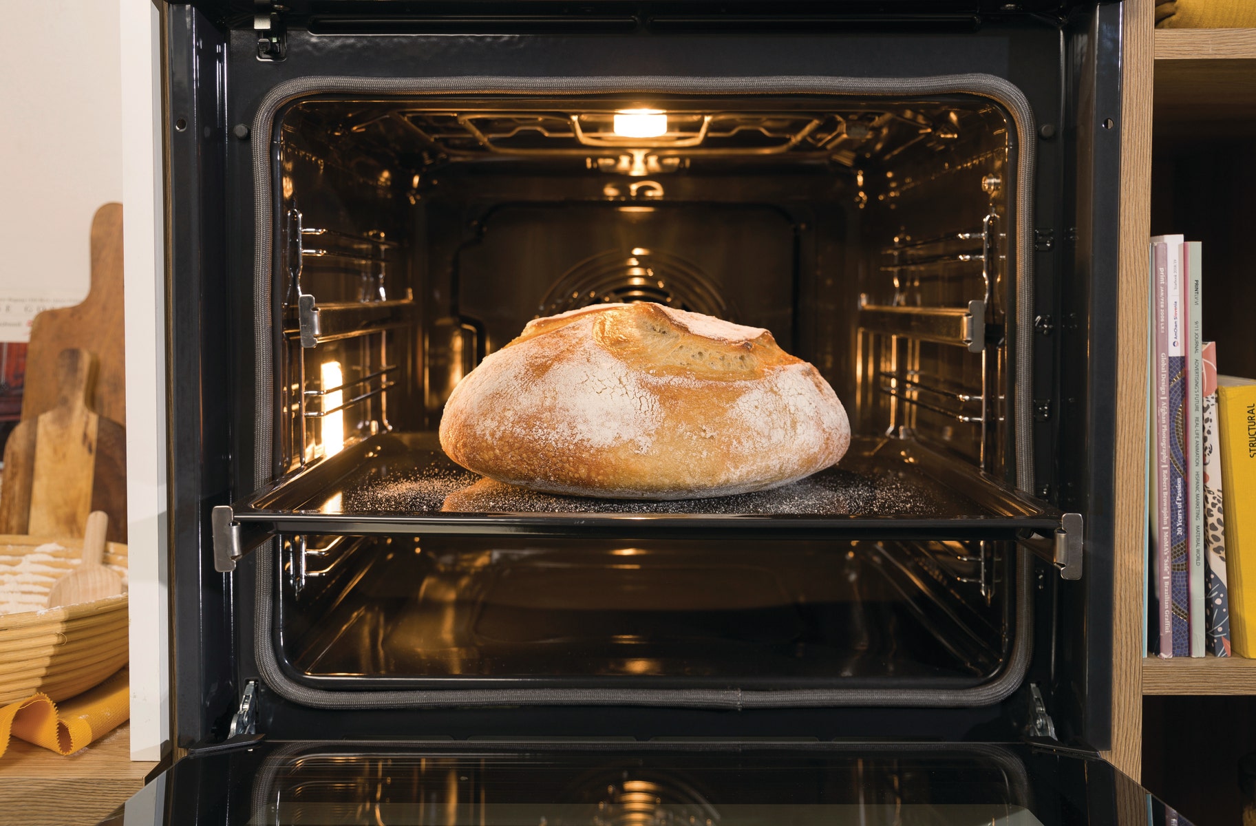 תנור בנוי gorenje פירוליטי בגימור נירוסטה בנפח 77 ליטר דגם BOS6737E13X - תמונה נוספת