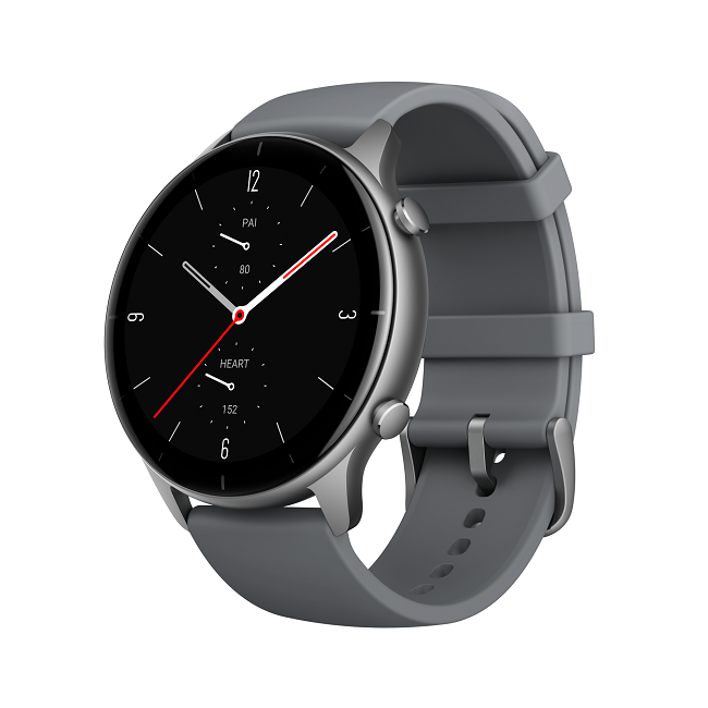 שעון אלגנטי Amazfit דגם GTR 2E צבע Slate Grey