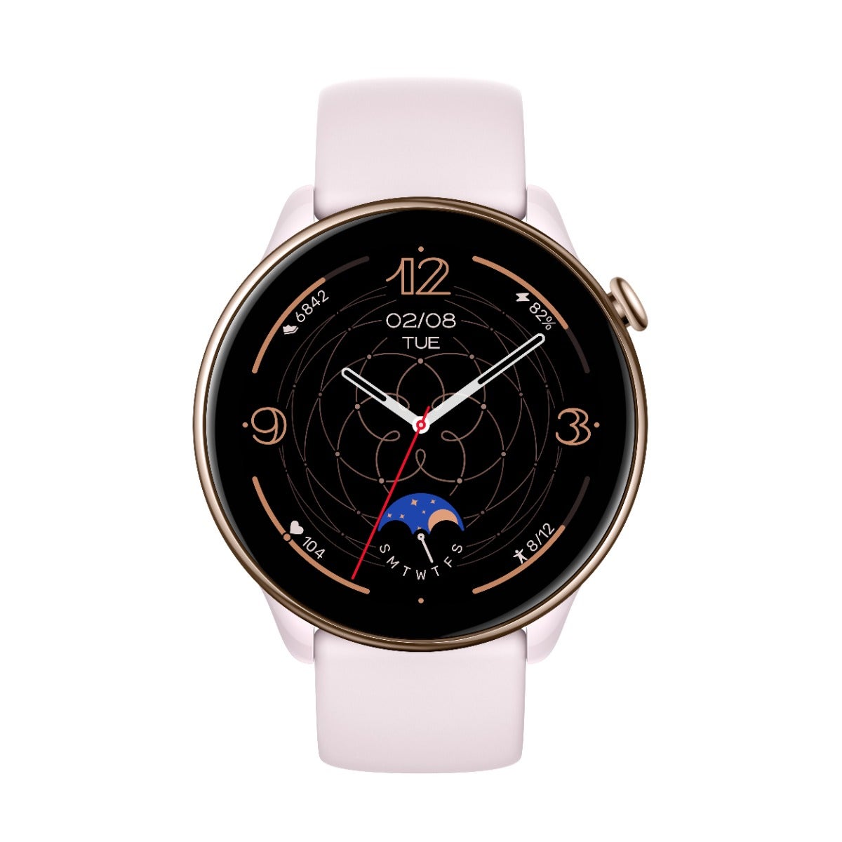 שעון חכם Amazfit דגם GTR MINI צבע Misty Pink
