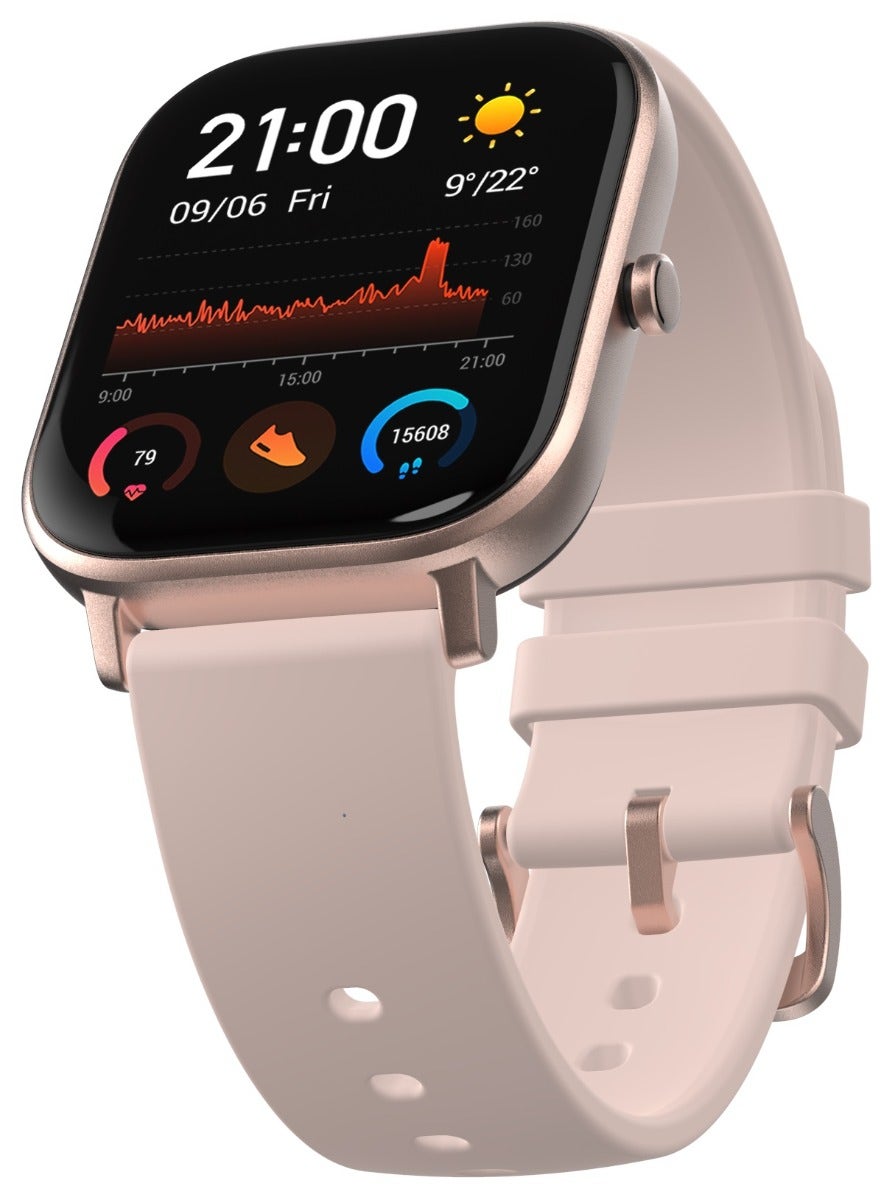 שעון חכם Amazfit דגם GTS צבע Rose Pink - תמונה נוספת