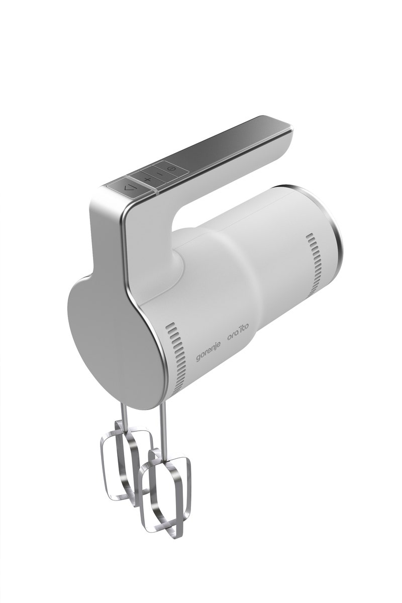 מיקסר לבן ידני בעיצוב Ora Ito מבית gorenje דגם M400ORAW