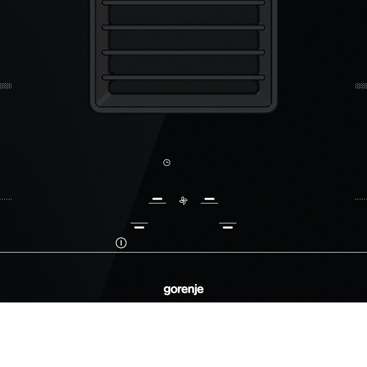 כיריים אינדוקציה משולב קולט אדים gorenje בגימור שחור 80 ס"מ דגם HET949BSC