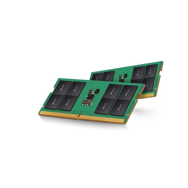 זיכרון למחשב DDR5 SODIMM בנפח 32GB מבית Hynix דגם HMCG88MEBSA253N