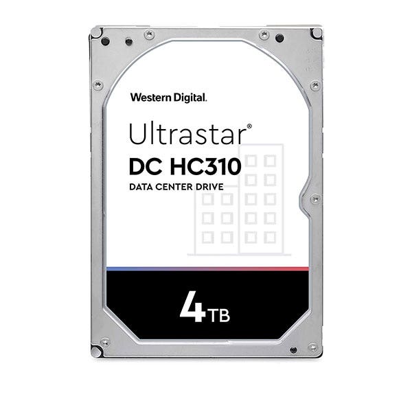 כונן קשיח פנימי Ultrastar® DC HC310 בנפח 4TB דגם HUS726T4TALA6L4 מבית Western Digital