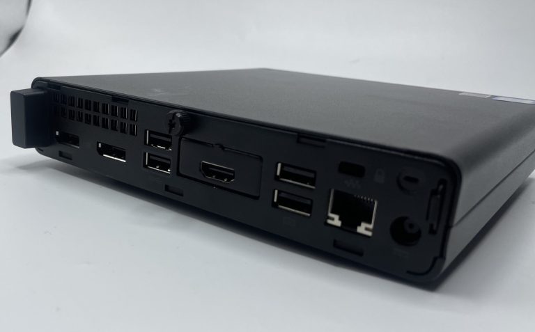 HP ProDesk 400 G4 Mini מחודש | i5-8500T | 8GB | 256GB SSD | DP + VGA