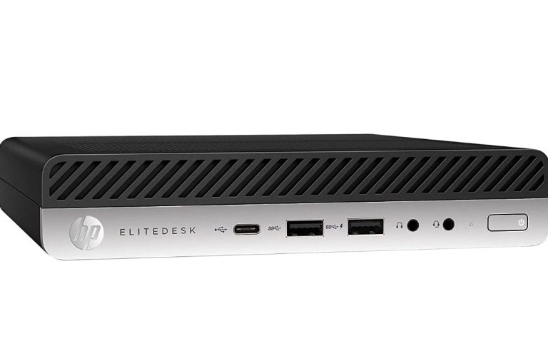HP ProDesk 400 G4 Mini מחודש | i5-8500T | 8GB | 256GB SSD | DP + VGA