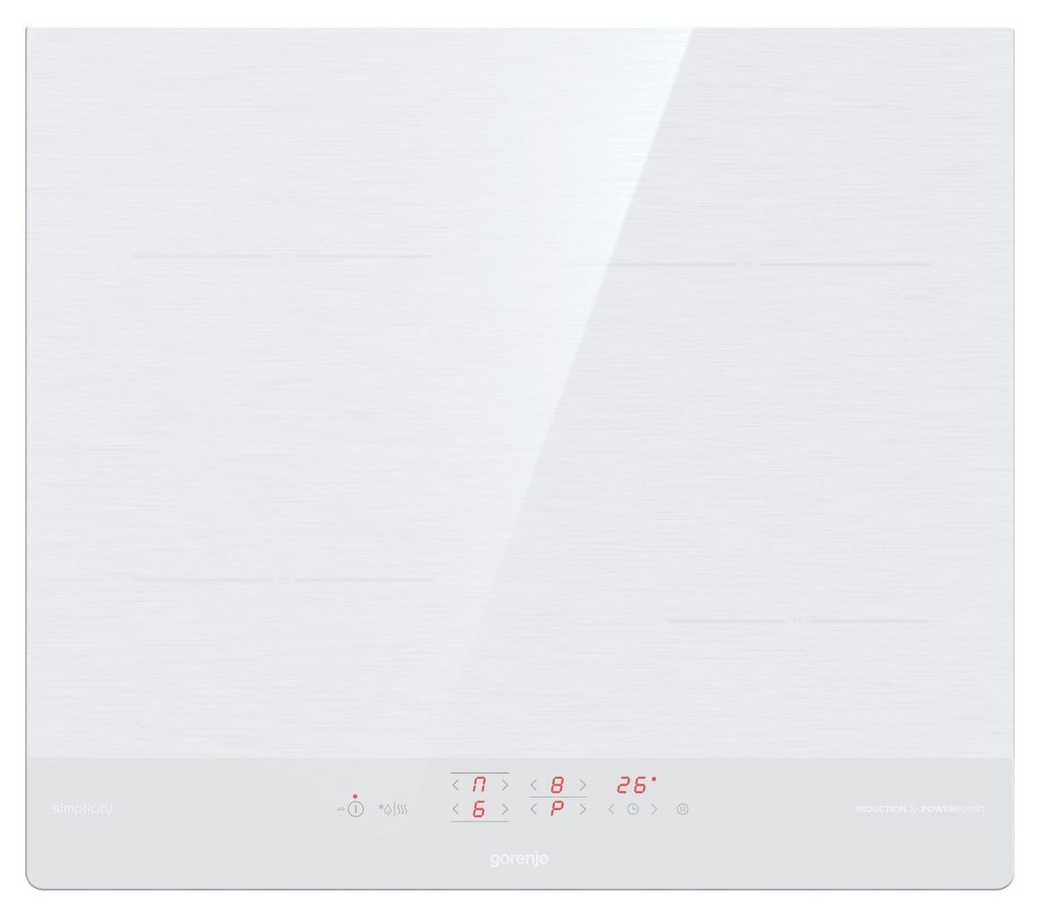 כיריים אינדוקציה gorenje בגימור לבן 60 ס"מ דגם IT643SYW7