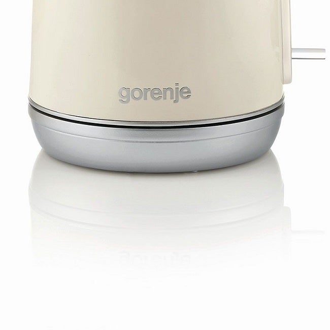 קומקום בצבע שמנת gorenje בעיצוב רטרו דגם K15RL - תמונה נוספת