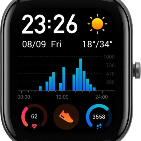 שעון חכם Amazfit דגם GTS צבע Vernillion Orange
