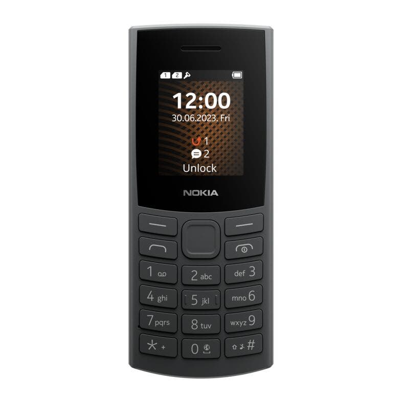 טלפון סלולרי NOKIA  דגם 105 4G בצבע שחור