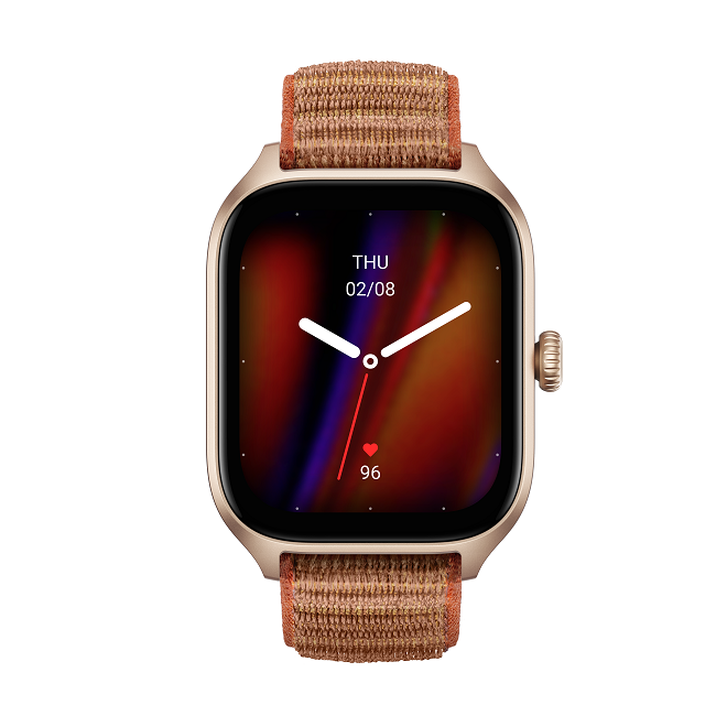 שעון חכם Amazfit דגם GTS 4 צבע Brown