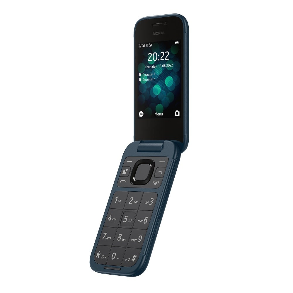טלפון סלולרי NOKIA דגם 2660 בצבע כחול - תמונה נוספת