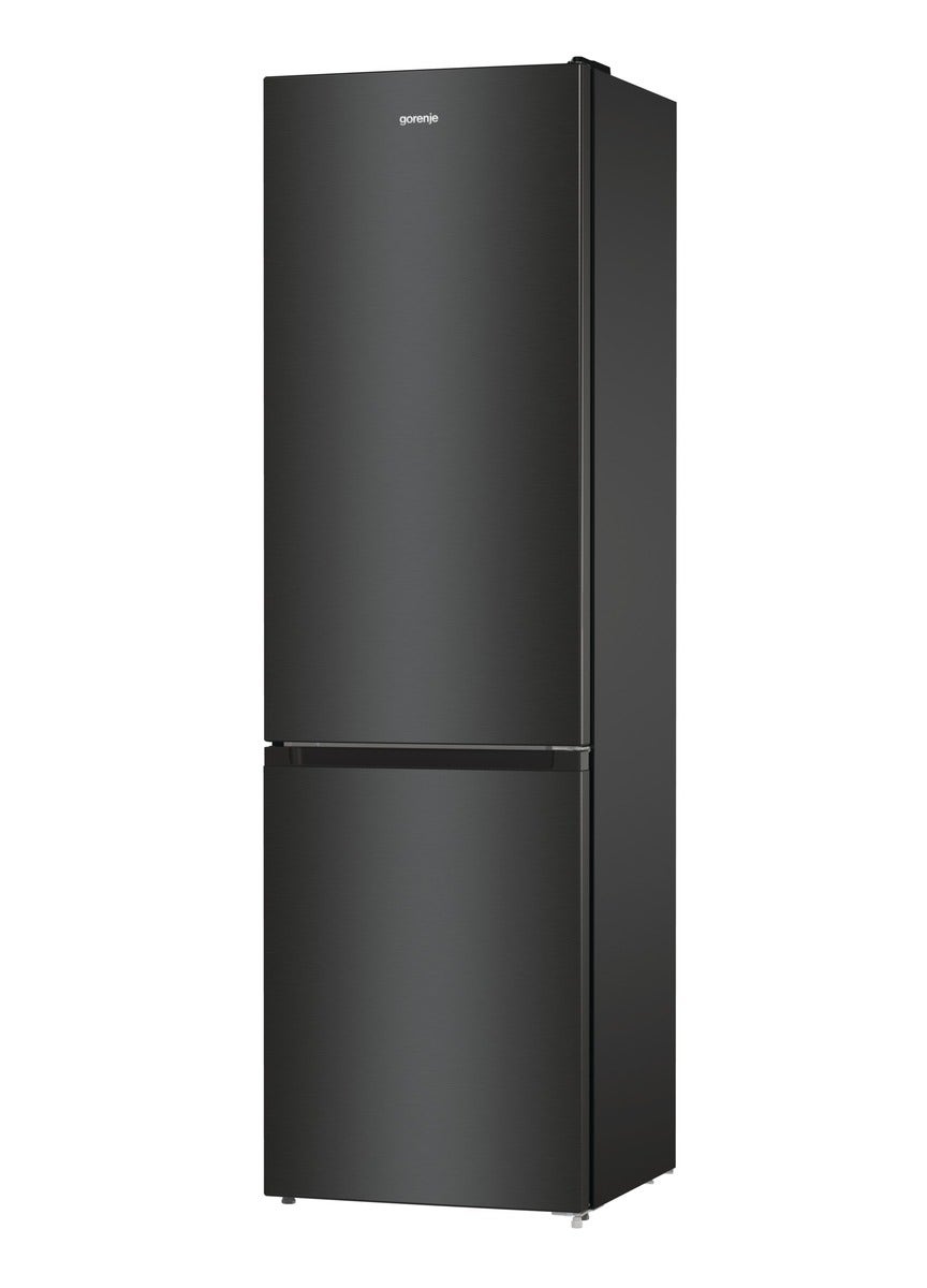 מקרר 2 דלתות gorenje מקפיא תחתון 330 ליטר נירוסטה שחורה דגם NRK6202EBXL4 - תמונה נוספת