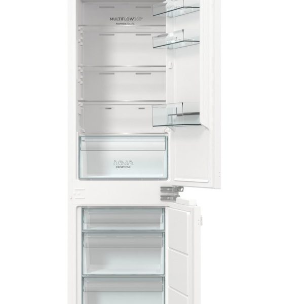 מקרר אינטגרלי gorenje מקפיא תחתון 252 ליטר דגם NRKI517E42