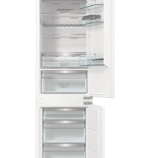 מקרר אינטגרלי gorenje מקפיא תחתון 252 ליטר דגם NRKI517E62WF