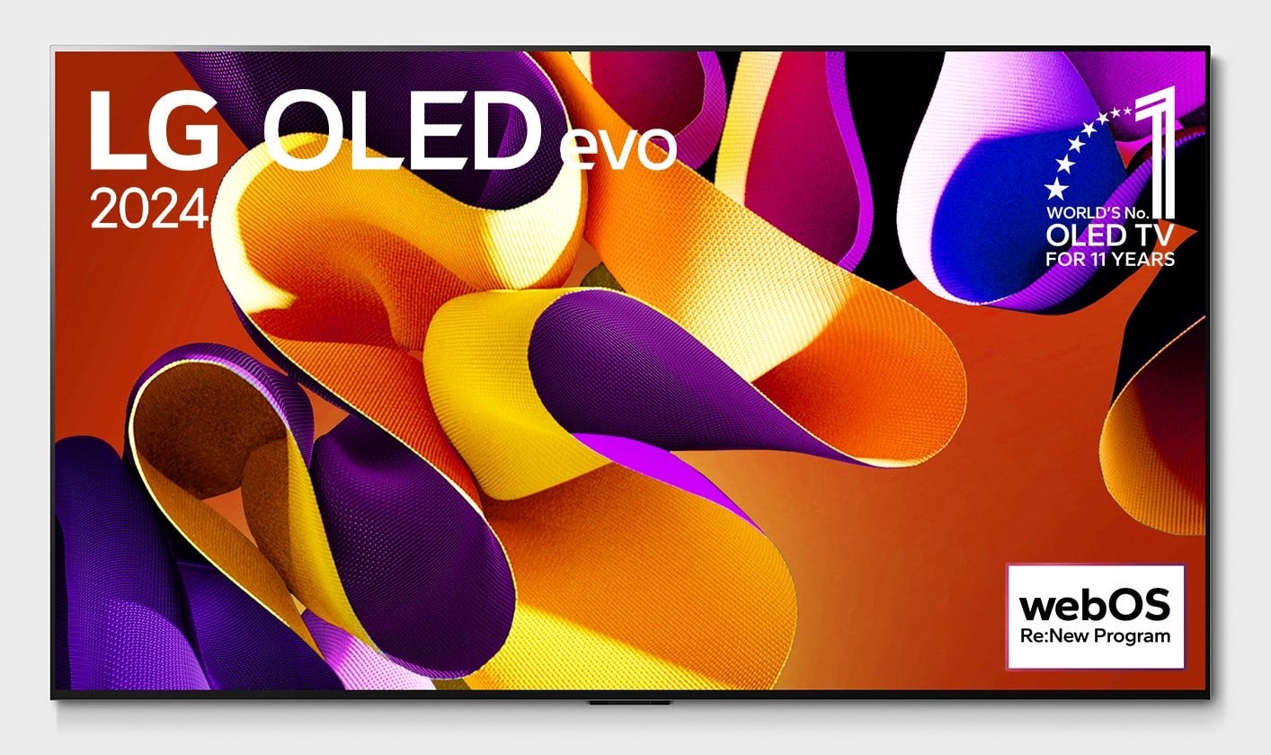 טלוויזיה "83 חכמה LG OLED evo ברזולוציית 4K דגם: OLED83G46LA