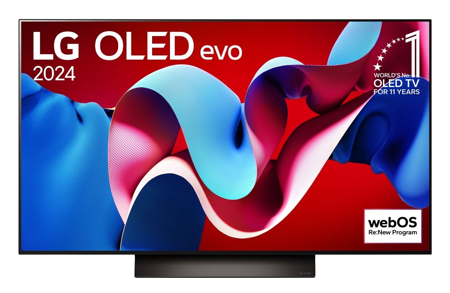 טלוויזיה "48 חכמה LG OLED evo ברזולוציית 4K דגם: OLED48C46LA