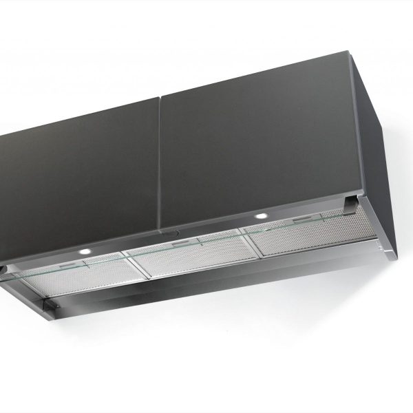 קולט אדים מובנה אופטימה 90 ס"מ שחור OPTIMA90B