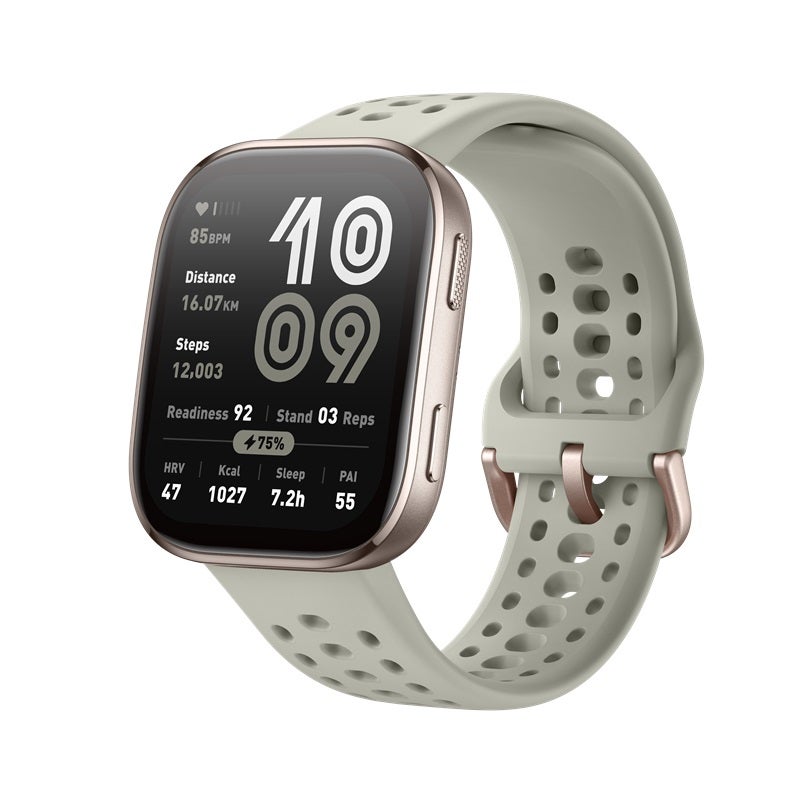 שעון חכם Amazfit דגם BIP 6 בצבע אפור אבן - תמונה נוספת