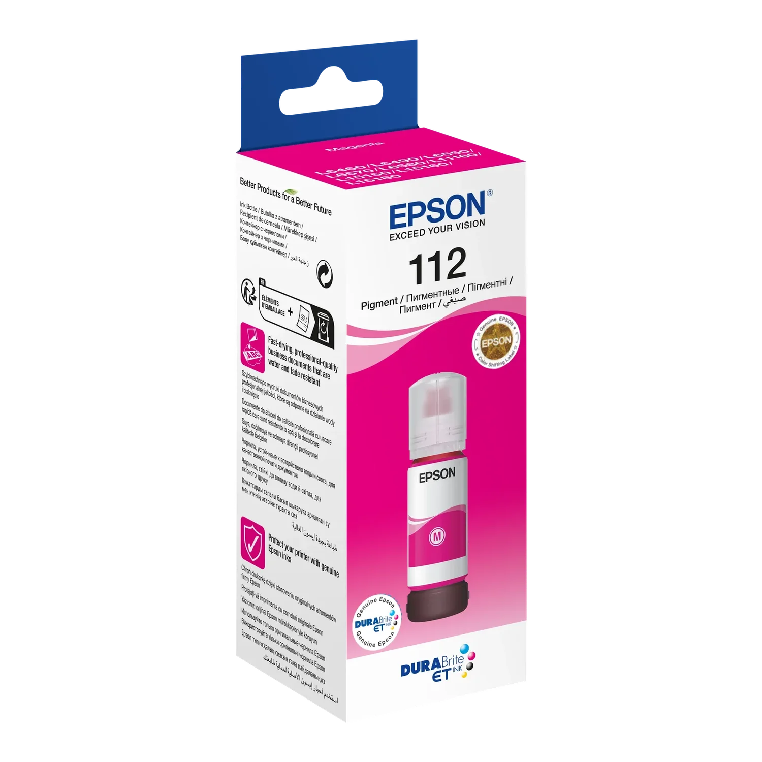 דיו B INK MAGENTA PIGMENT 112