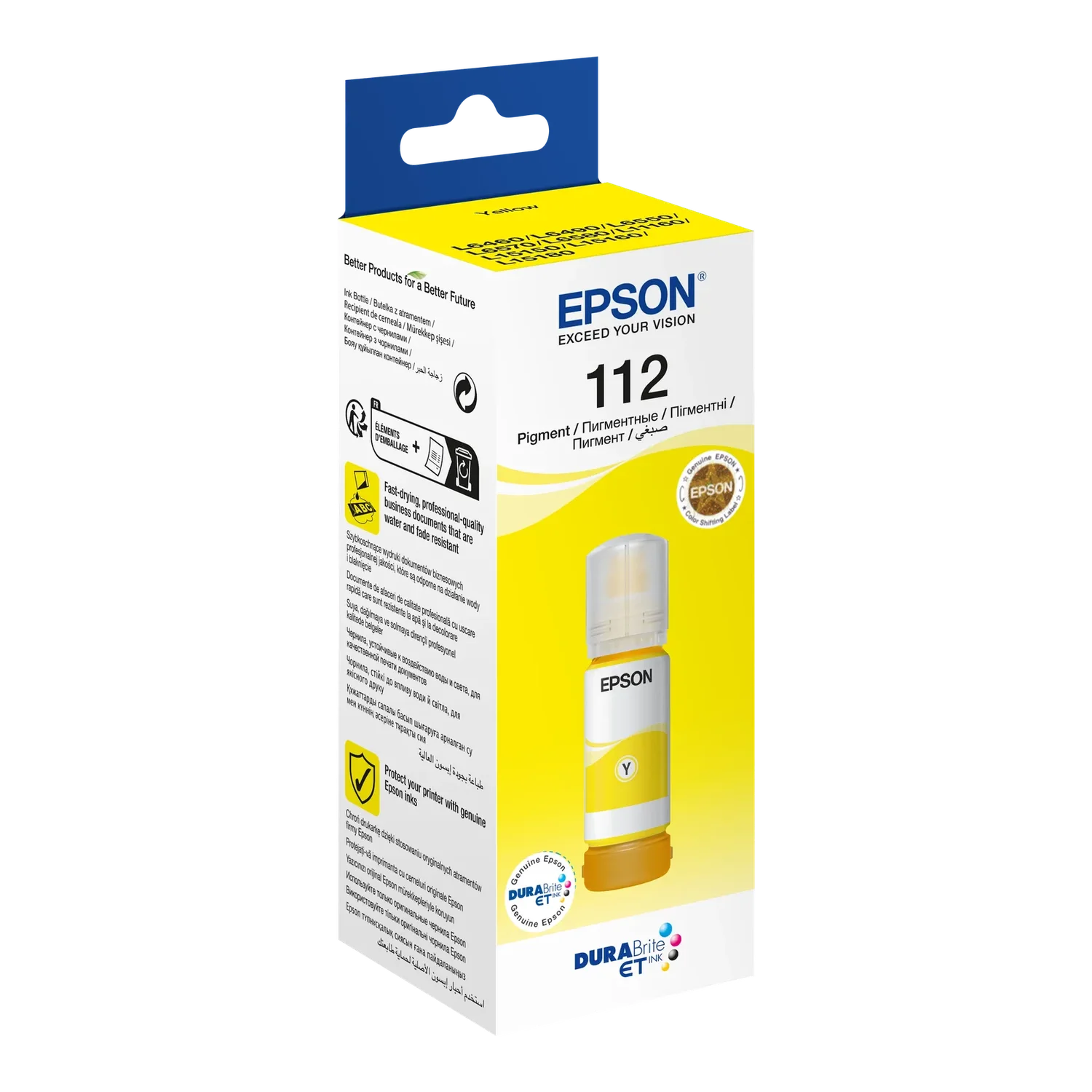 דיו B INK YELLOW PIGMENT 112