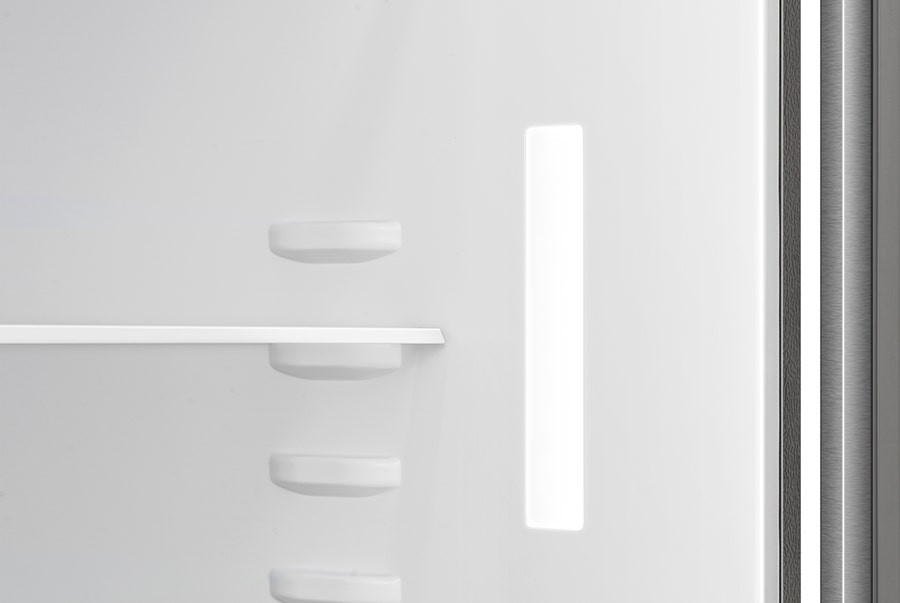 מקרר מקפיא תחתון Hisense בנפח 629 ליטר נטו דגם RB70-BKI בצבע טיטניום - תמונה נוספת