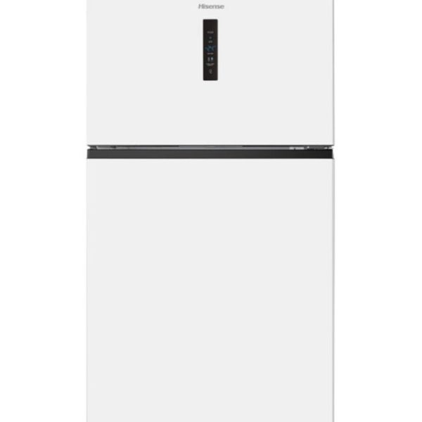 מקרר Hisense מקפיא עליון בנפח 504 ליטר נטו דגם RD67WK בצבע לבן
