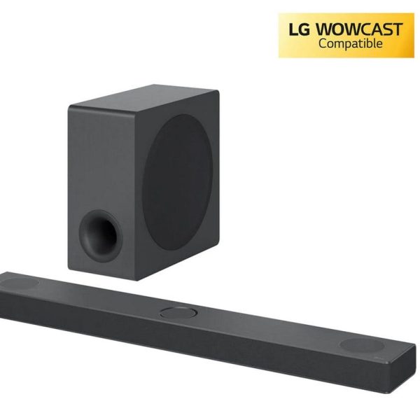 מקרן קול (סאונד בר) 3.1.3 ערוצים עם Dolby Atmos וסאב וופר אלחוטי LG דגם S80QY