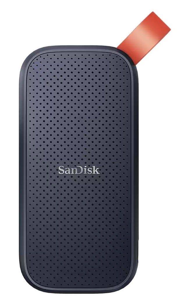 כונן חיצוני Portable SSD בנפח 2TB מבית SanDisk דגם SDSSDE30-2T00-G25