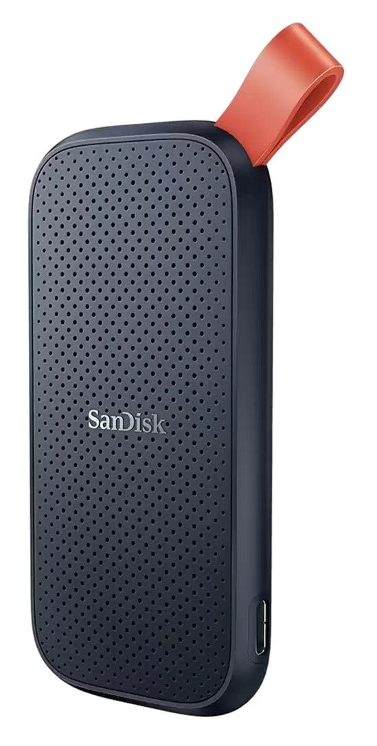 כונן חיצוני Portable SSD בנפח 2TB מבית SanDisk דגם SDSSDE30-2T00-G25 - תמונה נוספת