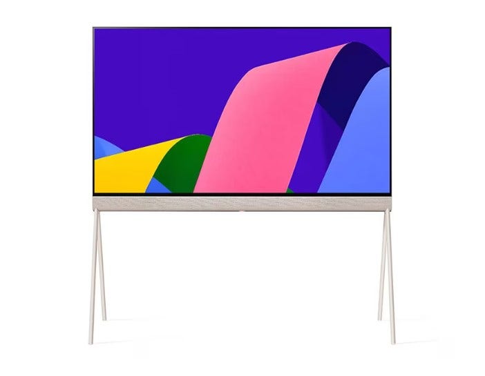 טלוויזיה "55 חכמה LG OLED Posé ברזולוציית 4K דגם: 55LX1Q6LA