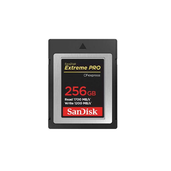 כרטיס זיכרון Extreme Pro CFexpress בנפח 256GB מבית SanDisk דגם SDCFE-256G-GN4NN