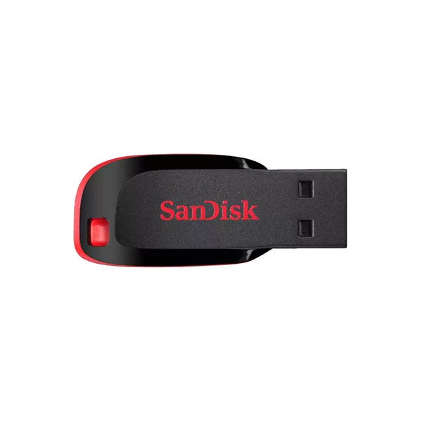 זיכרון נייד Cruzer Blade בנפח 128GB מבית SanDisk דגם SDCZ50-128G-B35