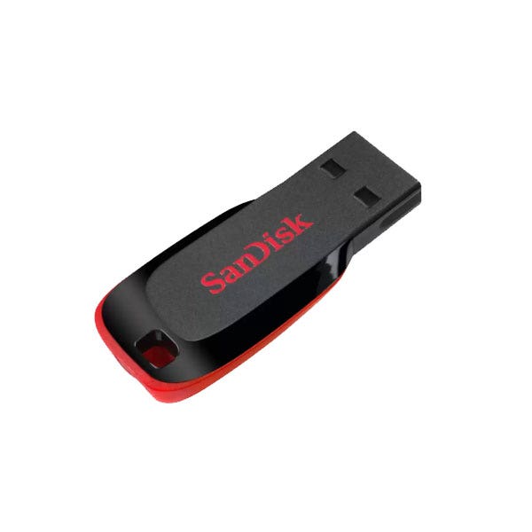 זיכרון נייד Cruzer Blade בנפח 128GB מבית SanDisk דגם SDCZ50-128G-B35 - תמונה נוספת