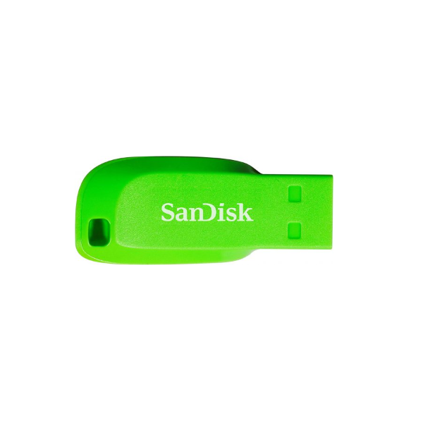 זיכרון נייד Cruzer Blade Electric בנפח 16GB מבית Sandisk דגם SDCZ50C-016G-B35GE