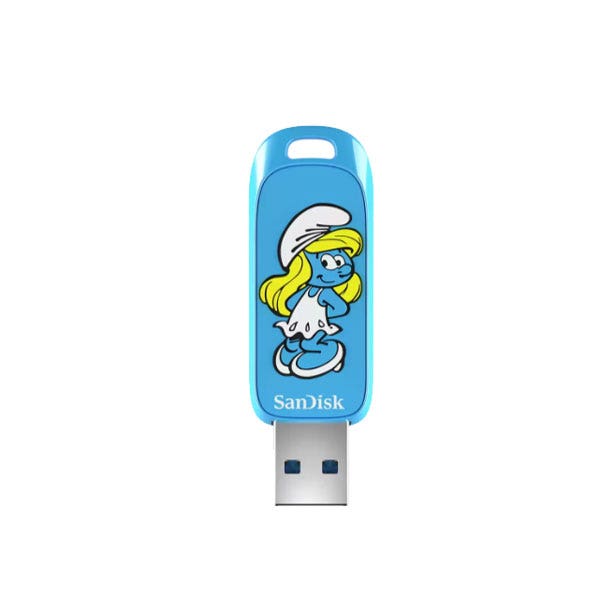 זיכרון נייד Smurfs USB בנפח 256GB מבית Sandisk דגם SDCZIS-256G-G46