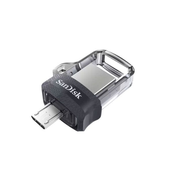 זיכרון נייד Ultra Dual Drive בנפח 64GB מבית Sandisk דגם SDDD3-064G-G46