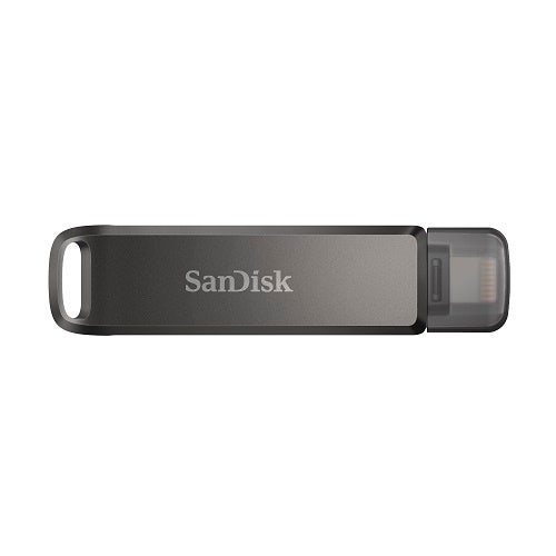 זיכרון נייד iXpand Flash Drive Luxe USB-C + Lightning for Apple בנפח 256GB מבית Sandisk דגם SDIX70N-256G-GN6NE