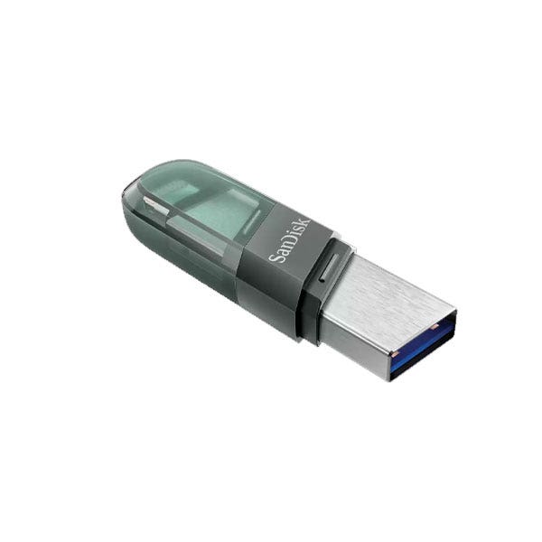 זיכרון נייד iXpand Flash Drive Flip בנפח 64GB מבית Sandisk דגם SDIX90N-064G-GN6NN