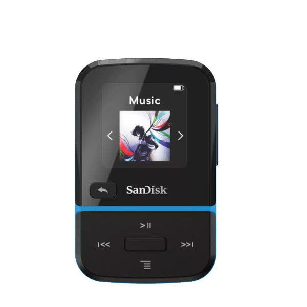 נגן Clip Sport Go בנפח 32GB מבית Sandisk דגם SDMX30-032G-E46B