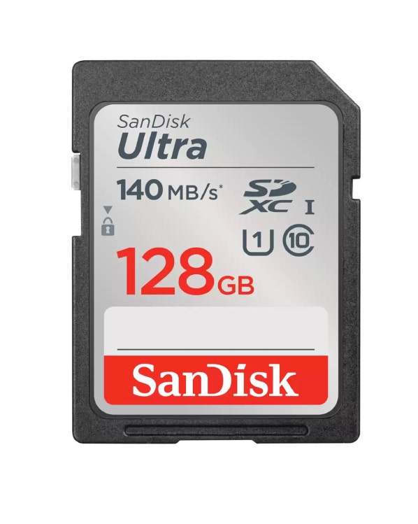 כרטיס זיכרון Ultra SDXC בנפח 128GB מבית Sandisk דגם SDSDUNB-128G-GN6IN - תמונה נוספת