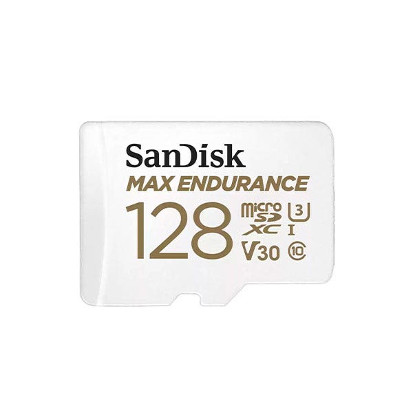 כרטיס זיכרון MAX ENDURANCE microSD בנפח 128GB מבית Sandisk דגם SDSQQVR-128G-GN6IA