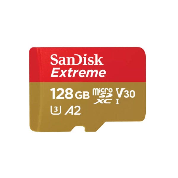 כרטיס זיכרון Extreme® microSDXC™ UHS-I בנפח 128GB מבית SanDisk דגם SDSQXAA-128G-GN6MN